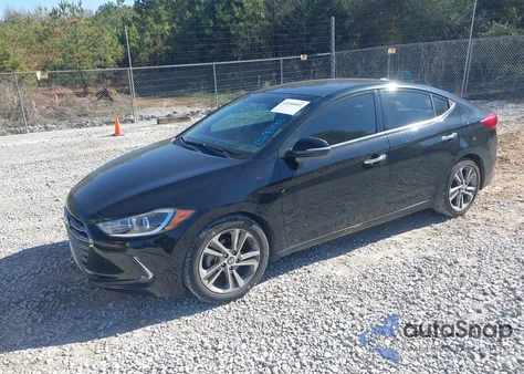 2017 Hyundai Elantra Limited из США, поврежденный, VIN 5NPD84LF2HH075315